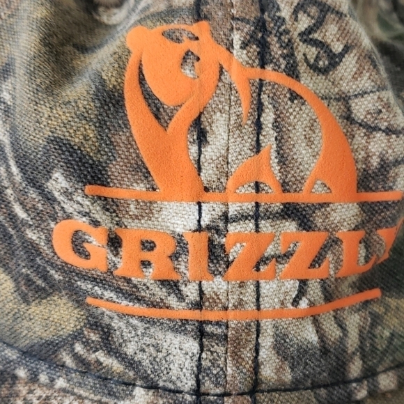 REALTREE Grizzley Snapback Vitronic 8314 Hat Camo/Flag NWT - Picture 6 of 7